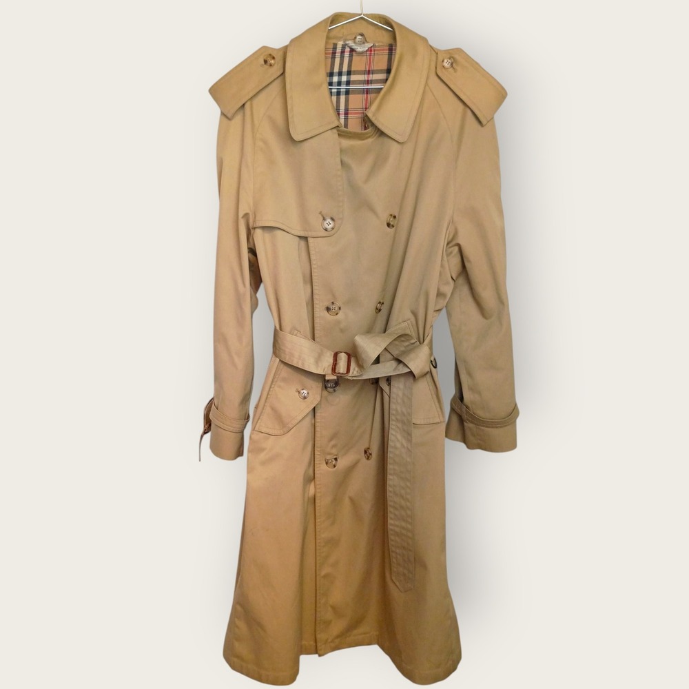 Burberry Tan Trench Coat